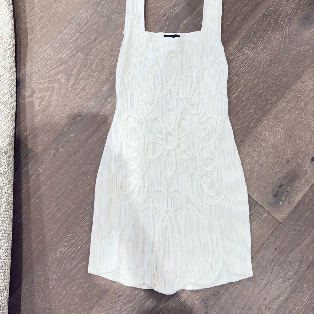 MAJORELLE Mini dress in Ivory - Picture 6 of 6